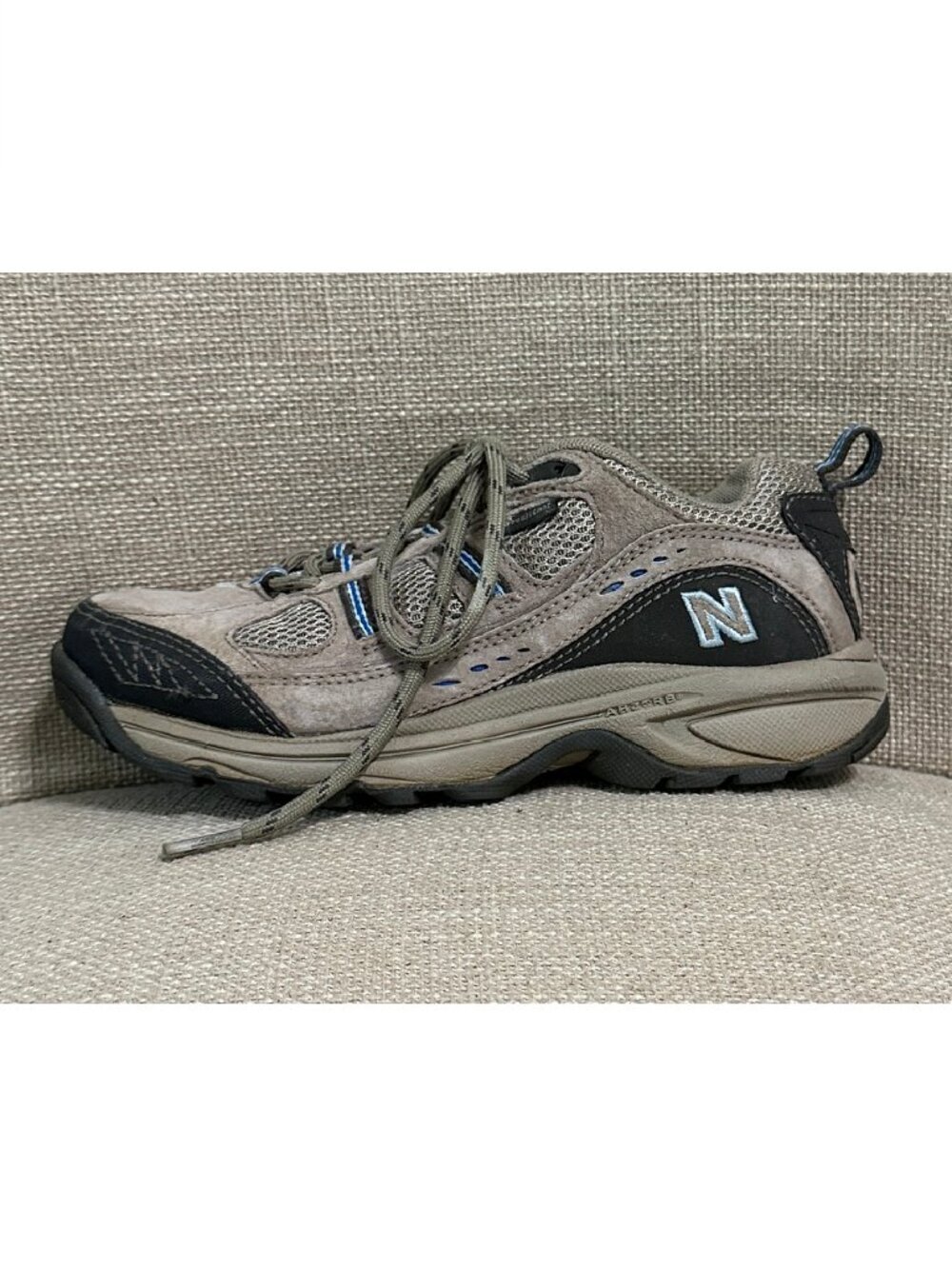 Balance Womens 646 Light Brown Suede Hiking Running Shoes Sneakers Size 6.5